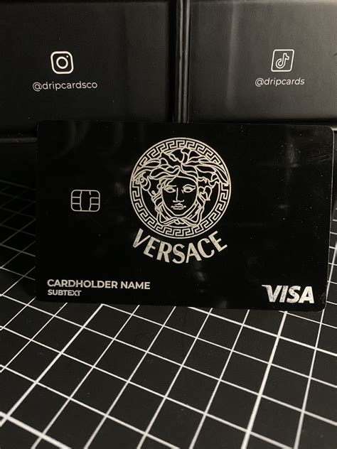 Versace shoes credit card